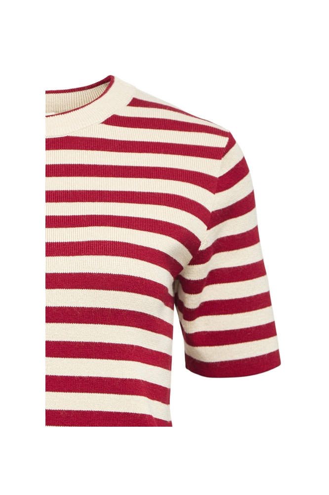 OBJESTER S/S NEW KNIT PULLOVER NOOS 23043510 SANDSHELL/KARANDA